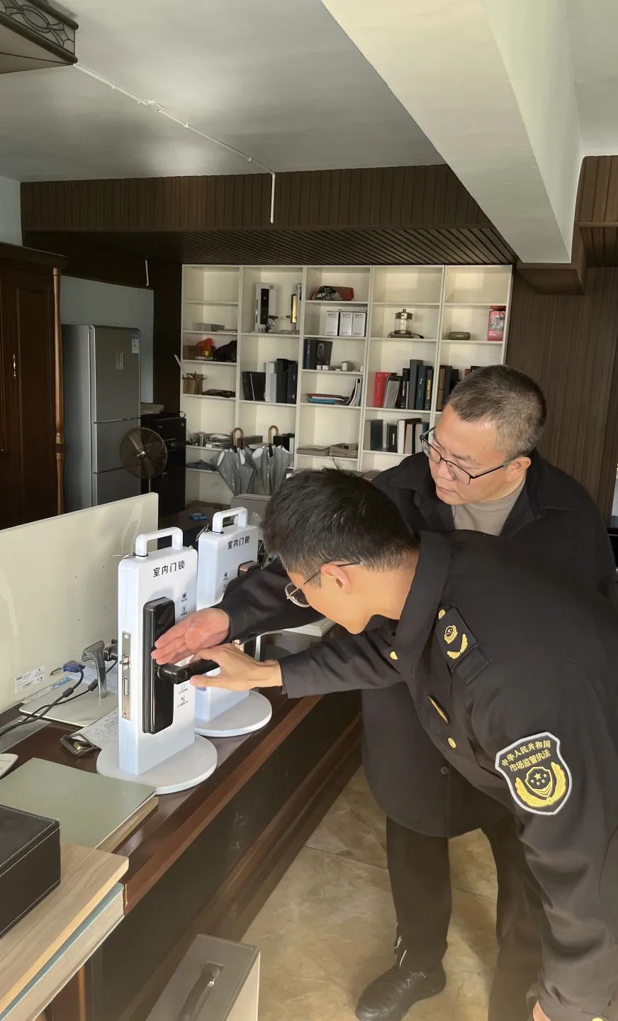 南宫NG·28(中国)官方网站浙江省永康市市场监管局抽检智能门锁20批次 2批次(图2)