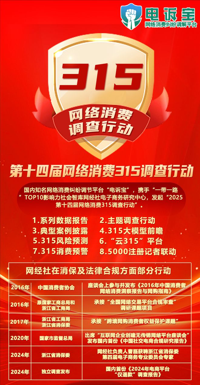 南宫NG·28(中国)官方网站2025年“315”网络消费维权十大舆情热点预测(图11)